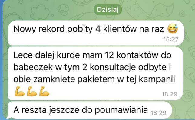 Wiadomość od uczestnika 4