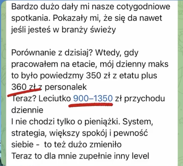 Wiadomość od uczestnika 3