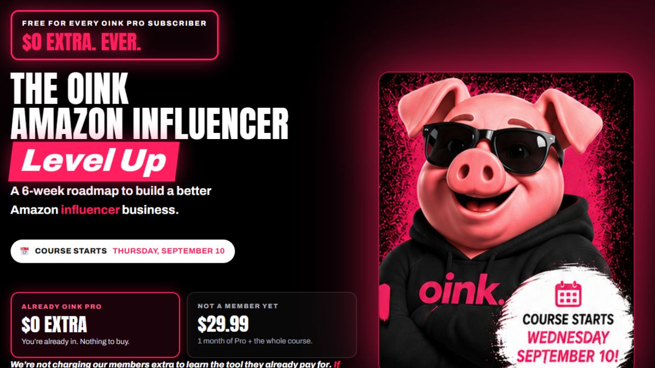 Sign Up for Oink
