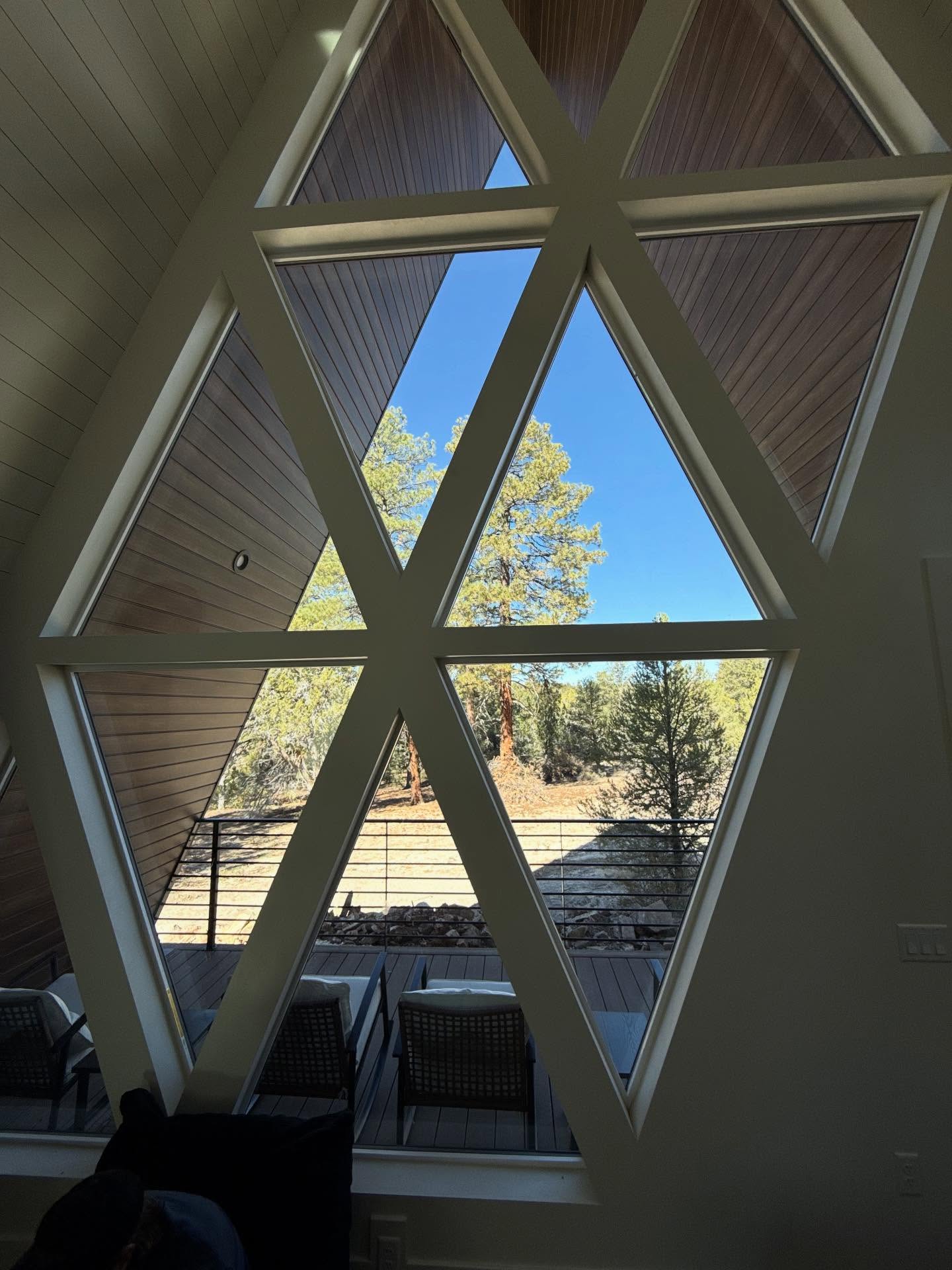 Window film install by Mountain View Tint Co