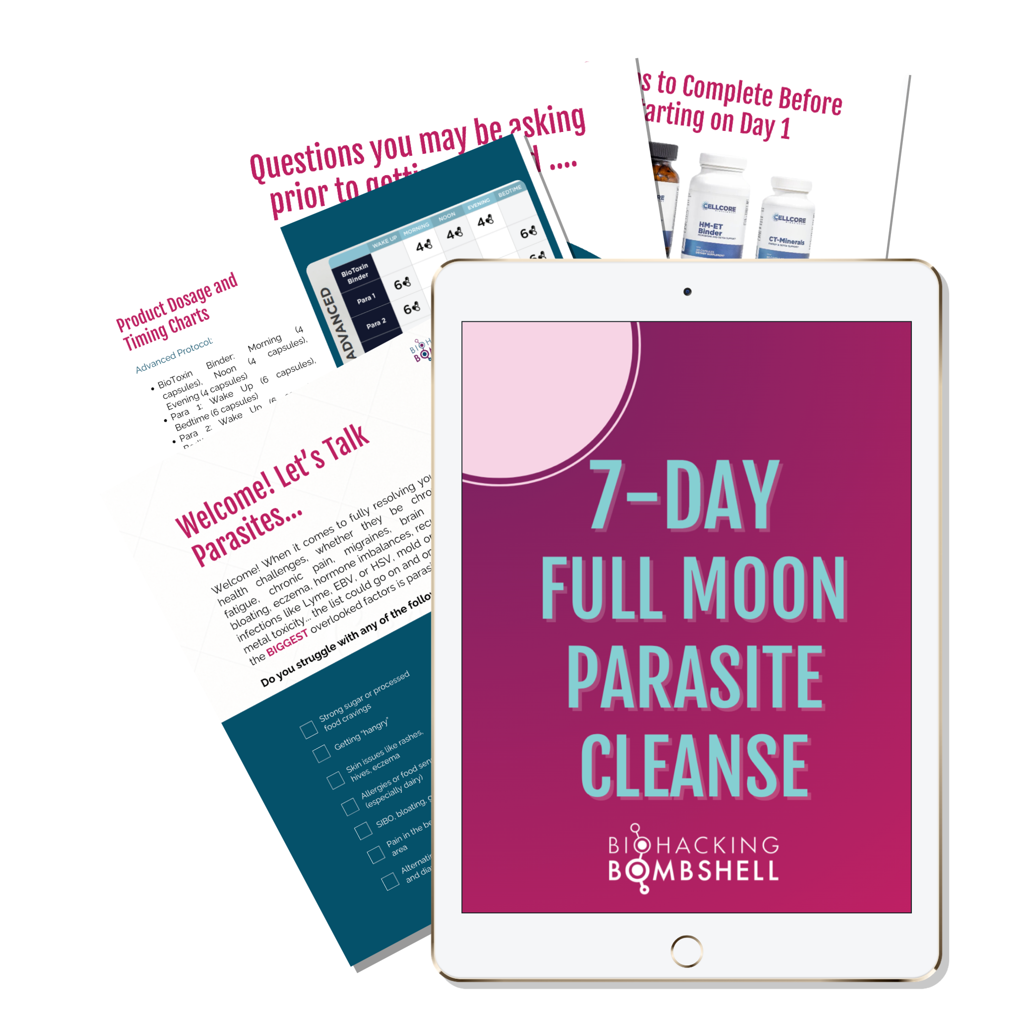 Join the FREE 7 Day Full Moon Parasite Cleanse With Allyssa LaScala