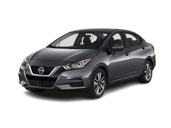 Mid-size rental car