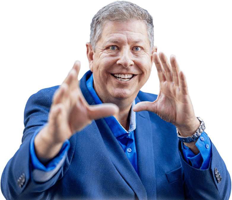 Scott Christie performing interactive comedy hypnosis at a Vancouver corporate event