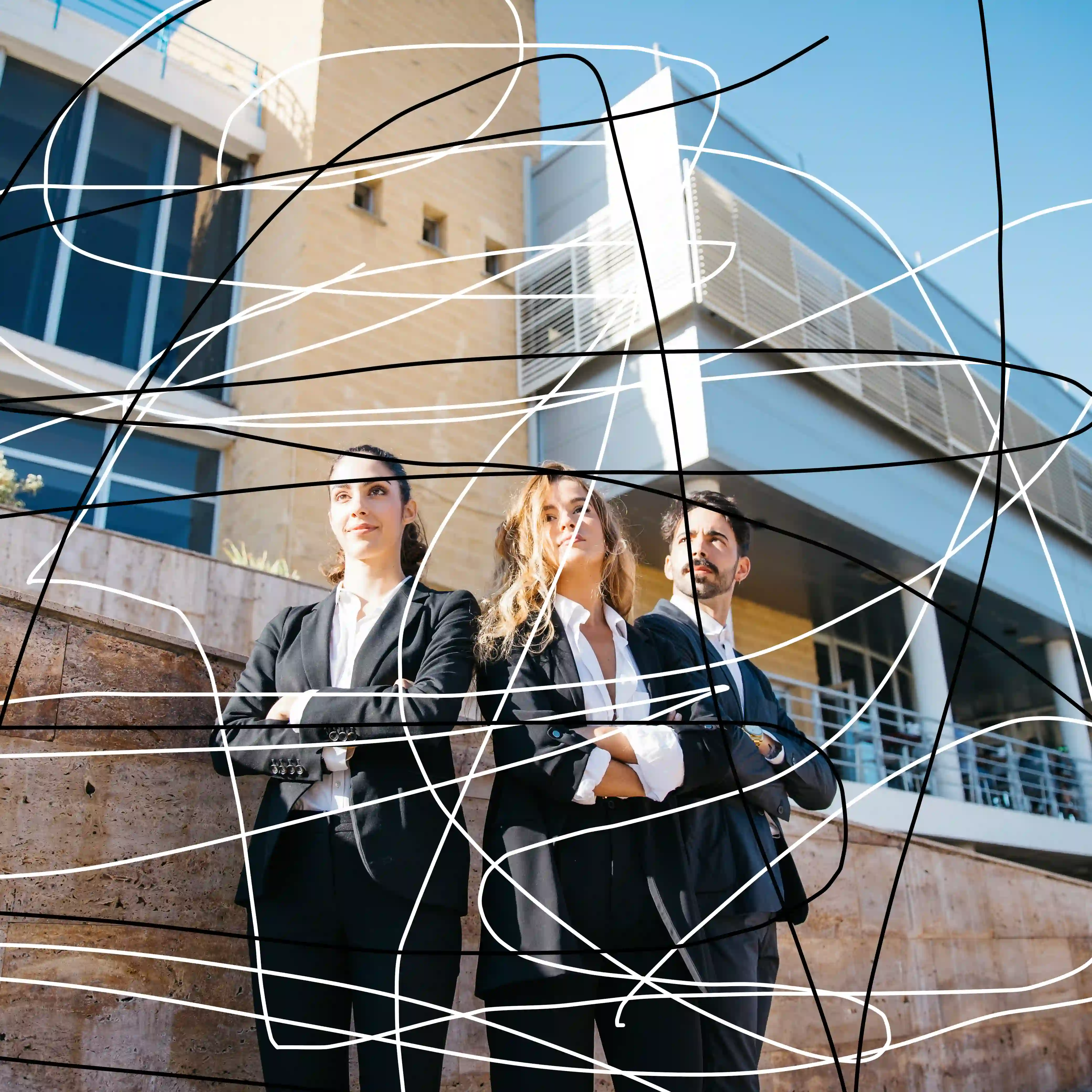 Real estate consulting team meeting