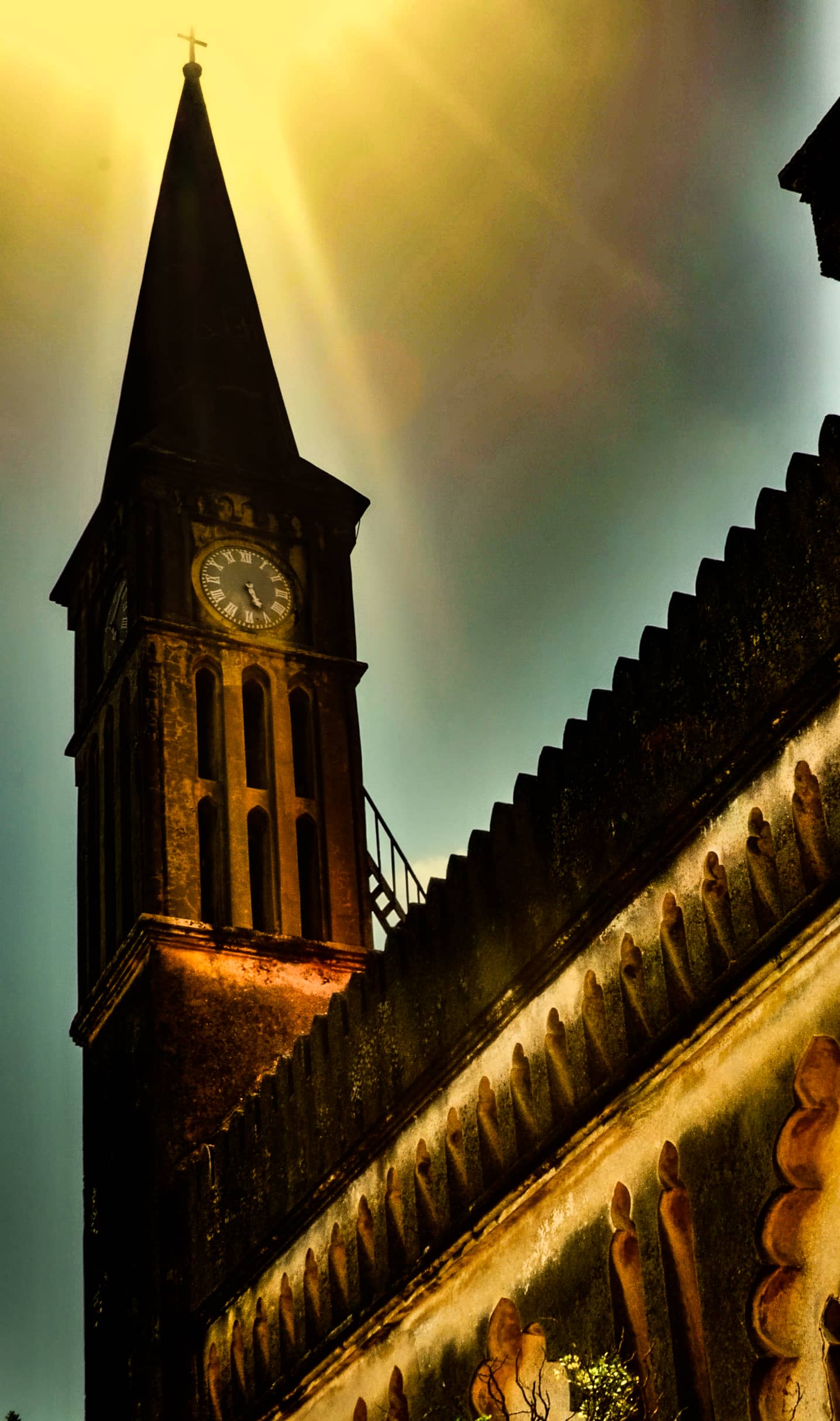 Shining Cross over Time-Zanzibar