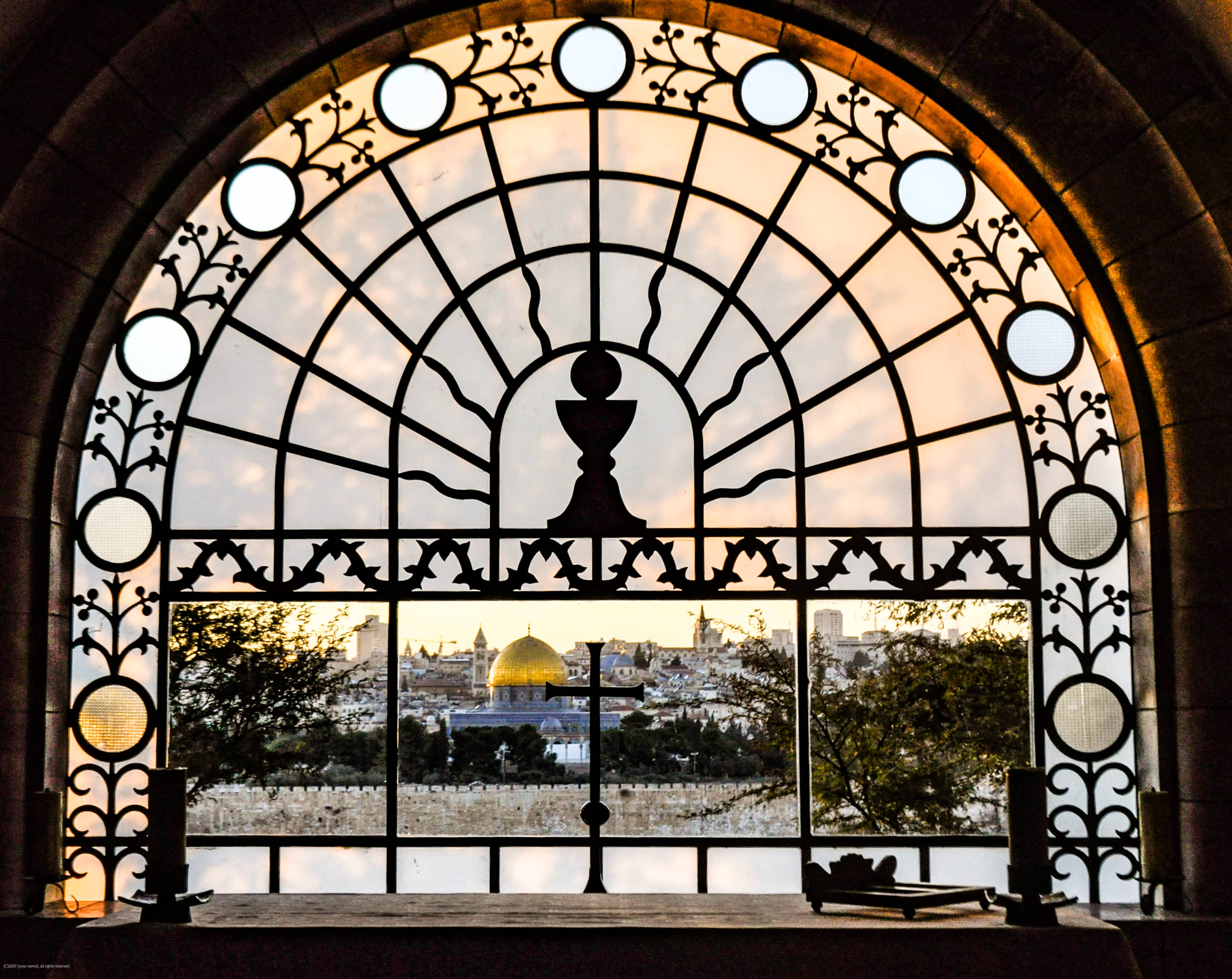 Thru Church to Mosque.-Israel