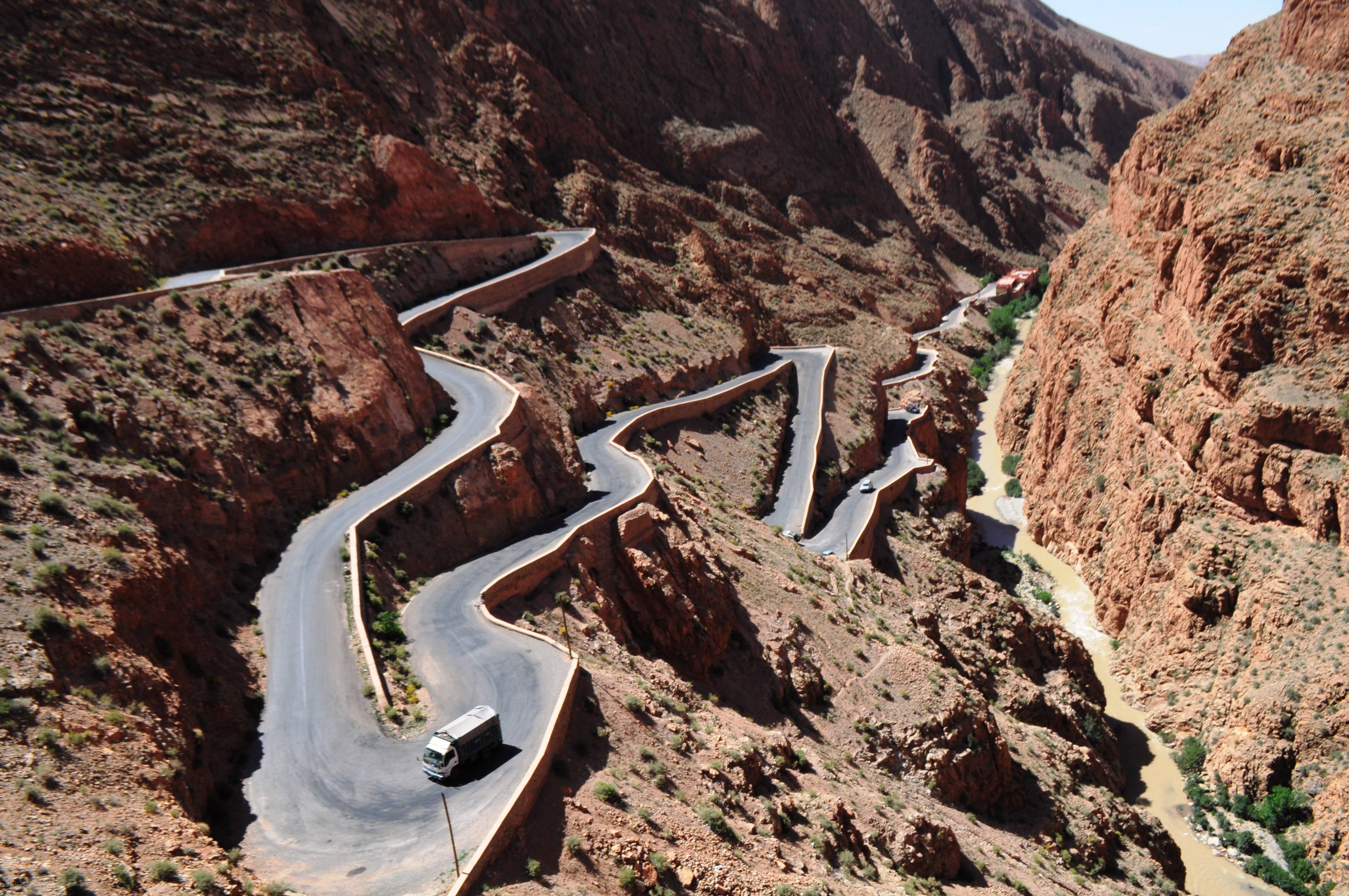 Winding-Morocco