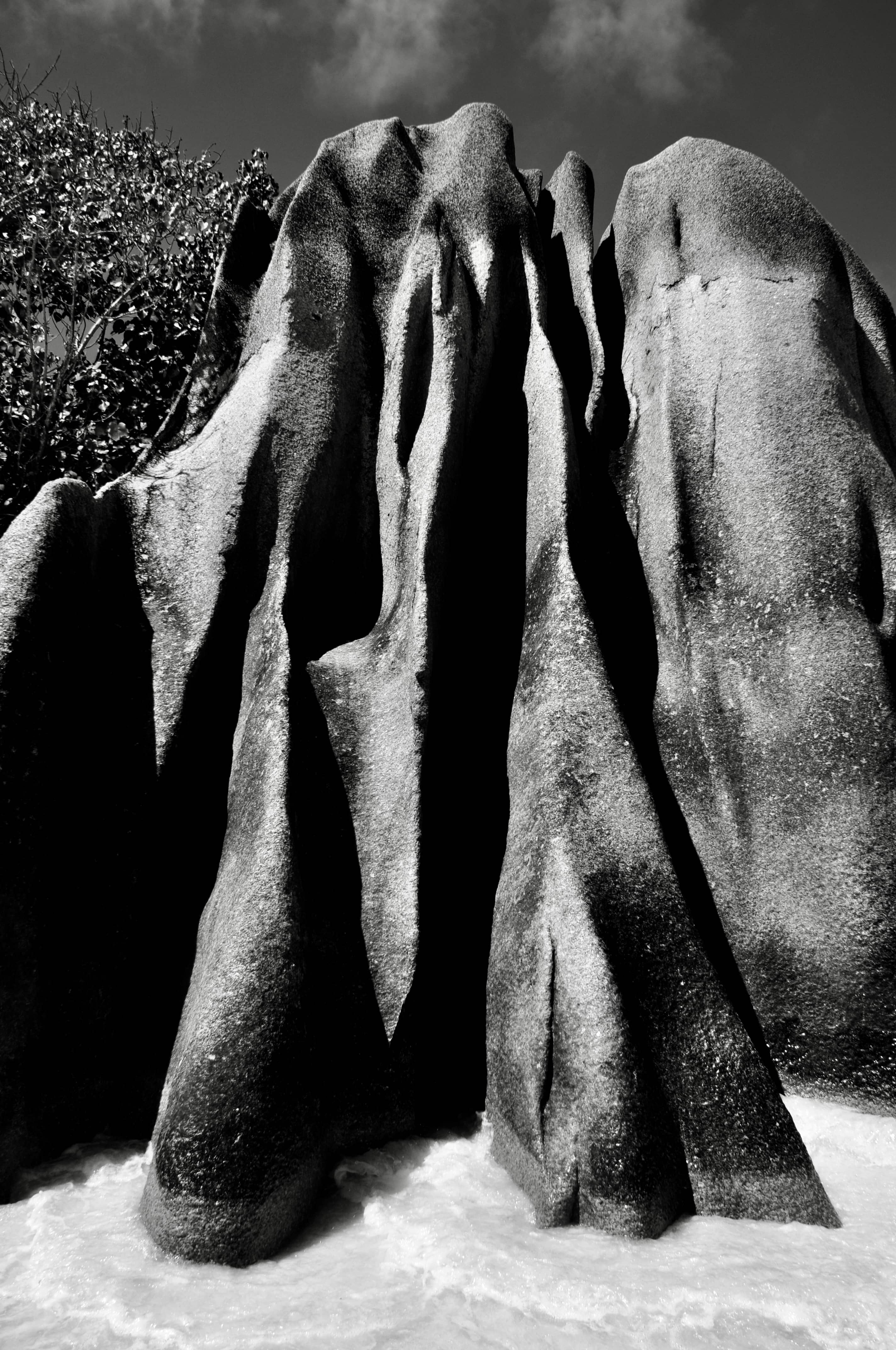Rock formation BW-Seychelles