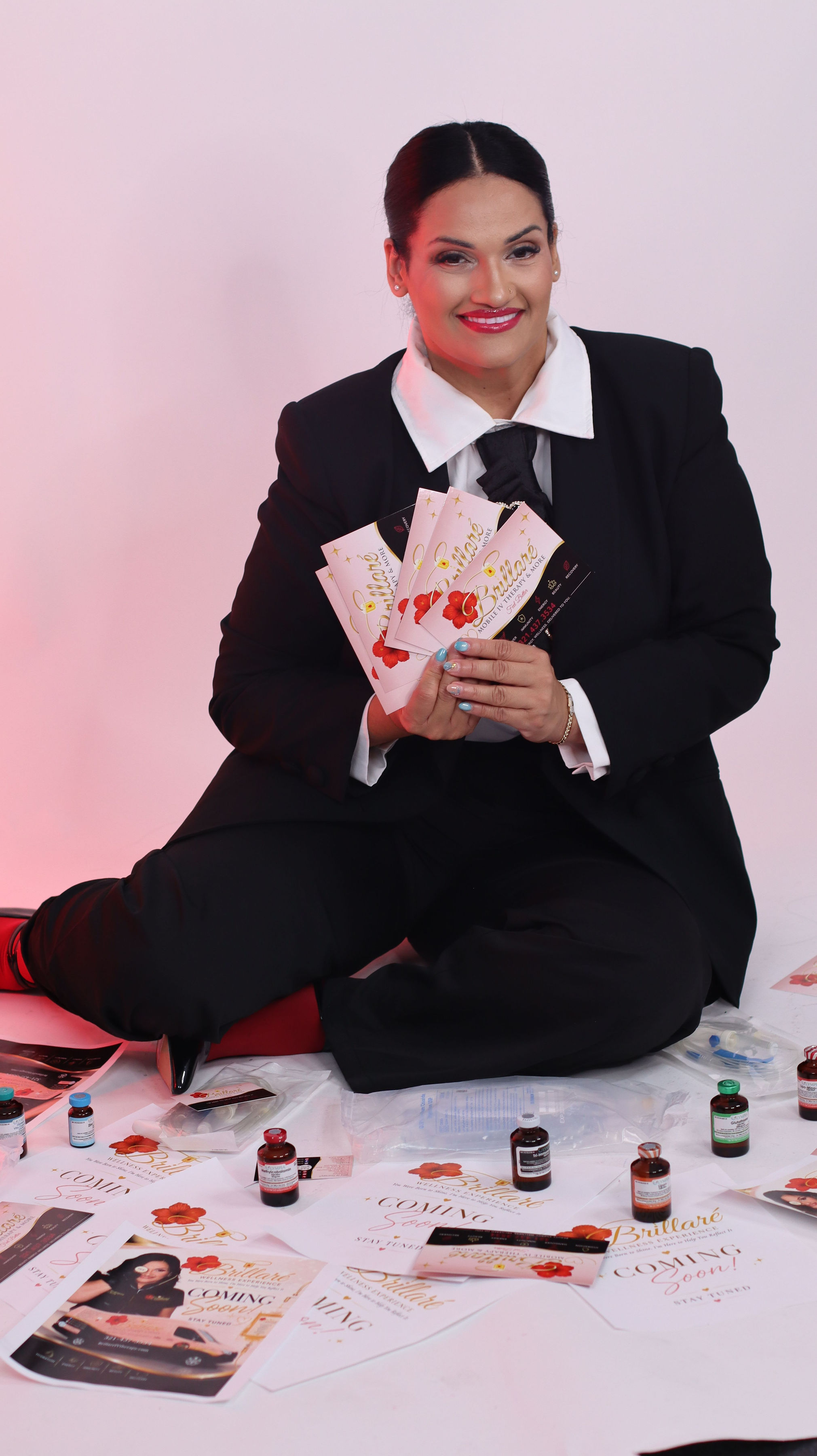 Nuelma Rodriguez, owner of Brillaré IV Therapy & More
