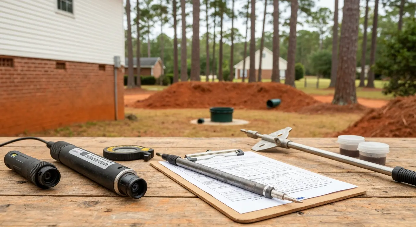 Septic inspection and assessment