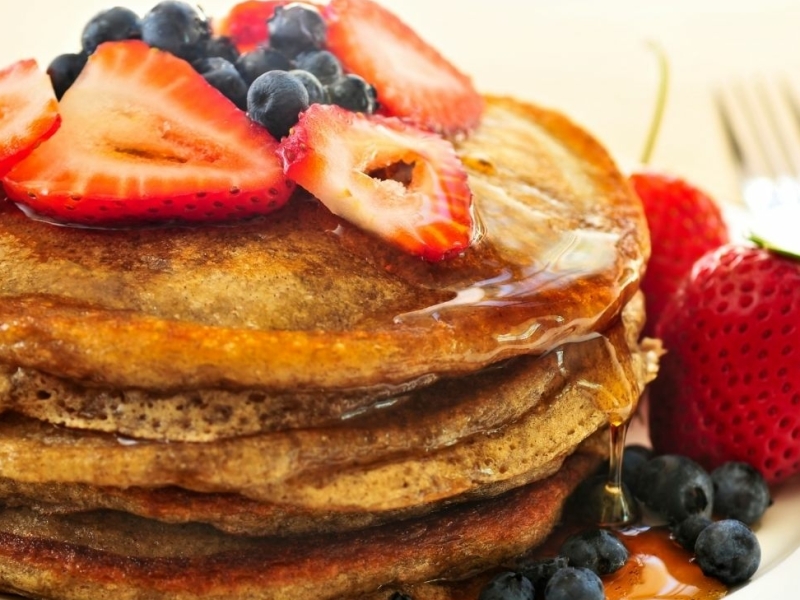 pannekoek ontbijt ontbijt energie fit