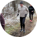 wandelen in het bos