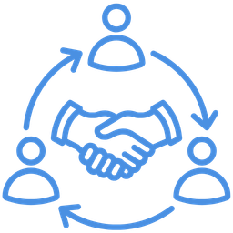 Collaboration business logo