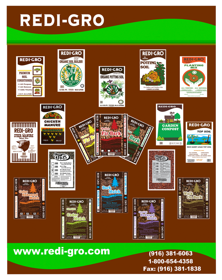 Catalog of Redi-Grow Retail Products