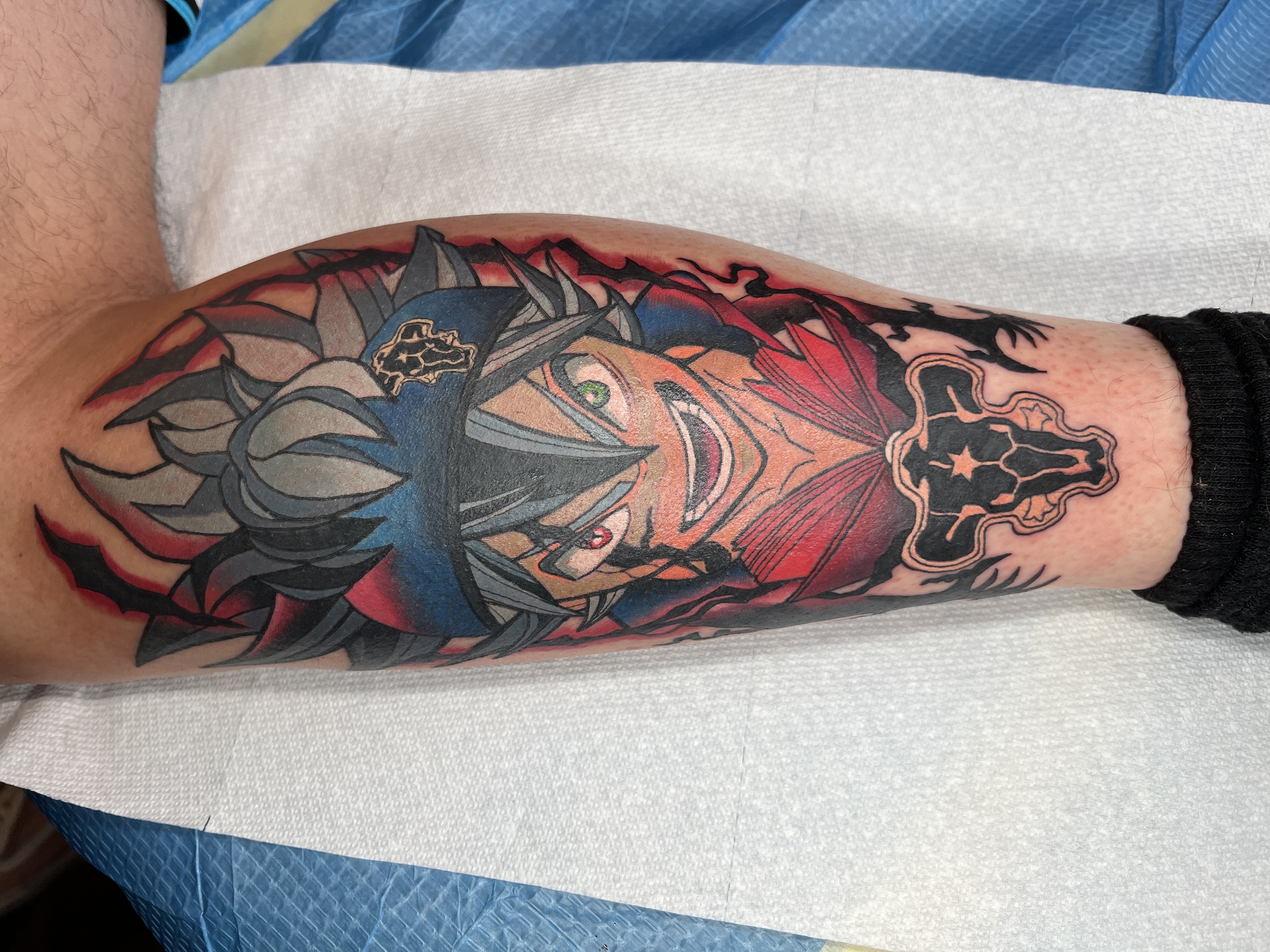 Fine line script custom tattoo by Drop 'N Ink Tattoo Studio, Toms River NJ
