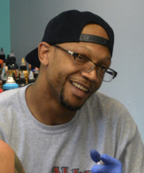 Matthew Evans, co-founder and custom tattoo artist at Drop 'N Ink Tattoo Studio, Toms River NJ