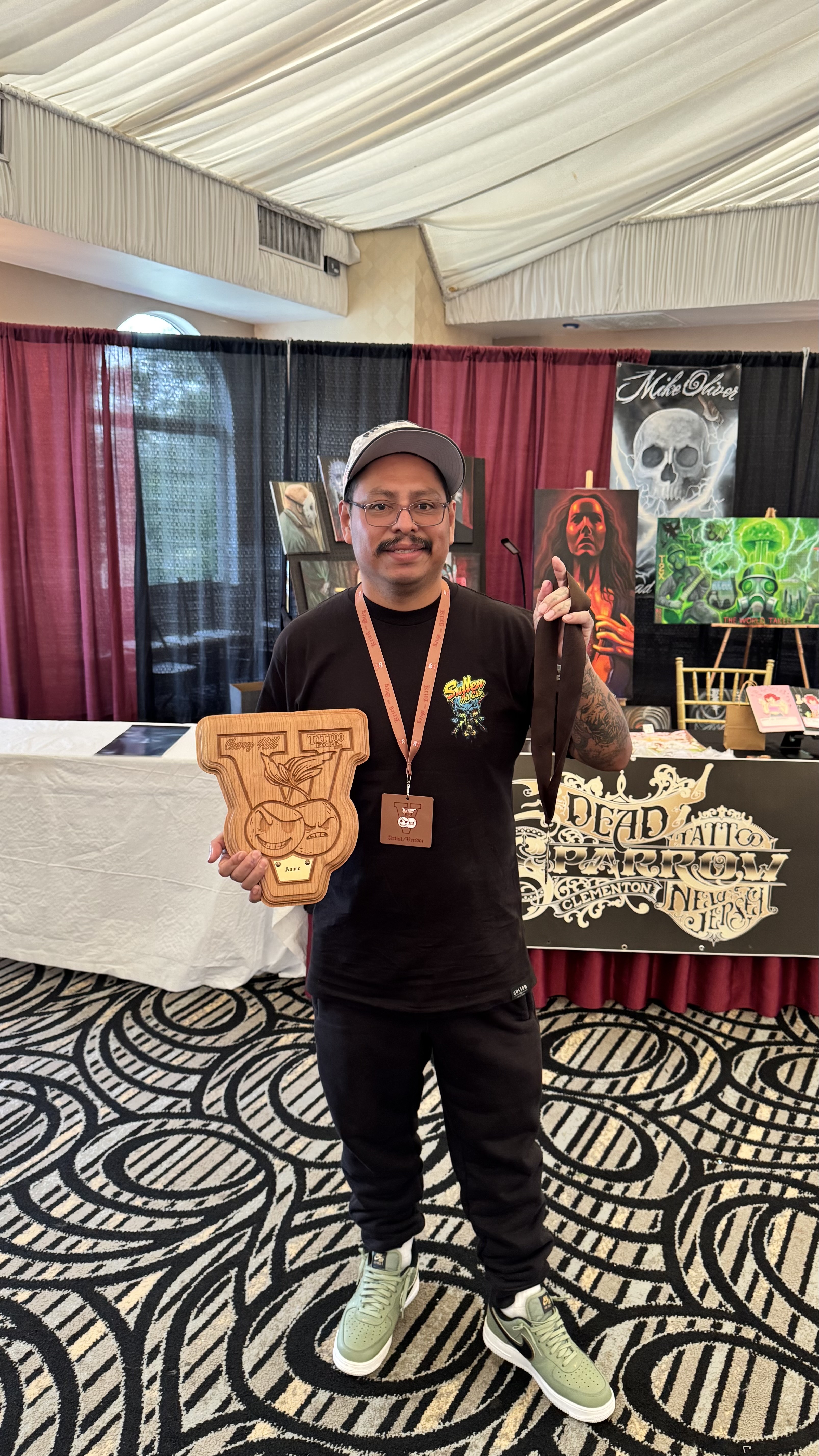 Max Ramirez, co-founder and custom tattoo artist at Drop 'N Ink Tattoo Studio, Toms River NJ