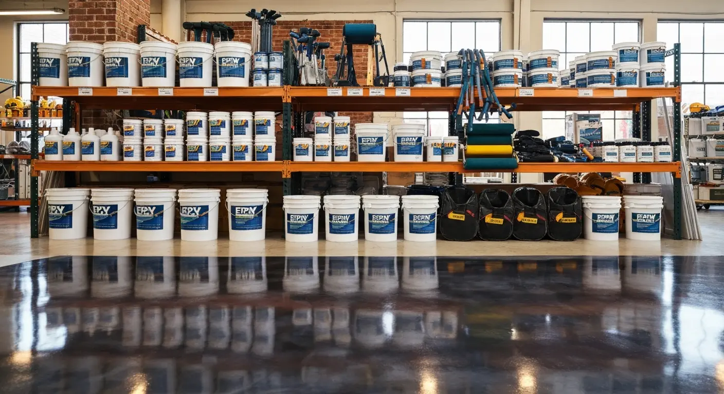 Epoxy flooring supplies