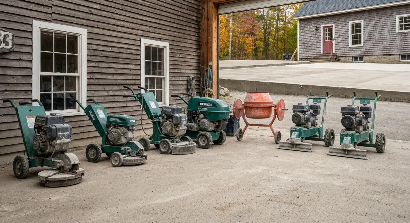 Equipment rental for flooring prep