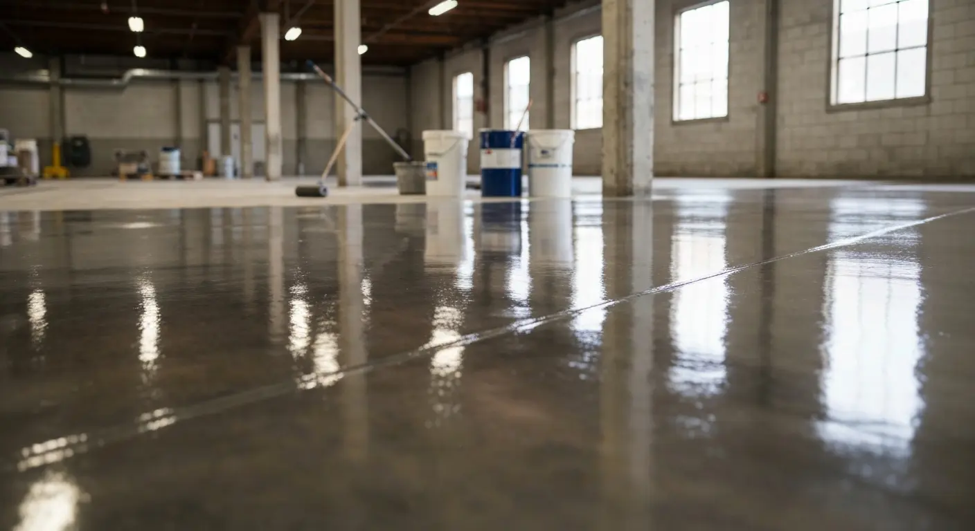 Epoxy flooring materials