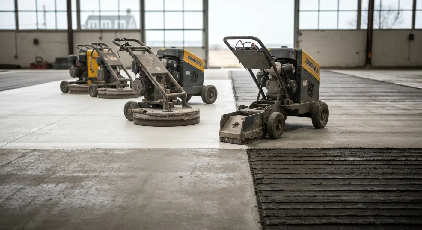Floor grinding equipment