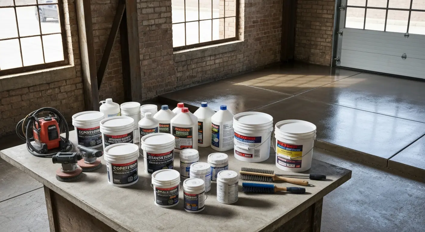 Concrete sealer products