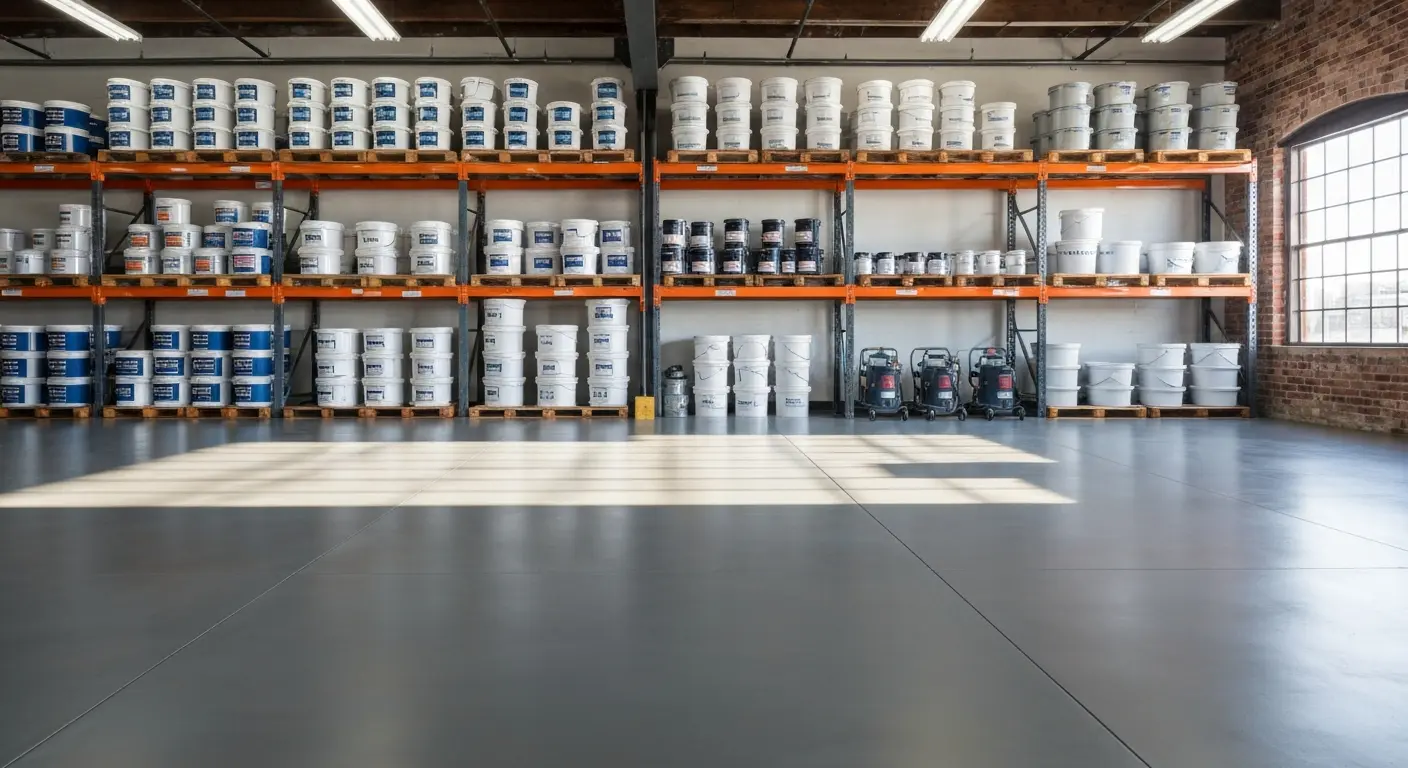 Epoxy flooring materials