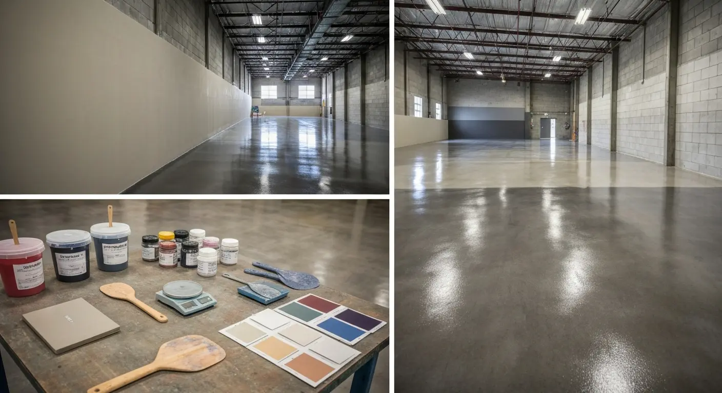 Epoxy pigments and color additives