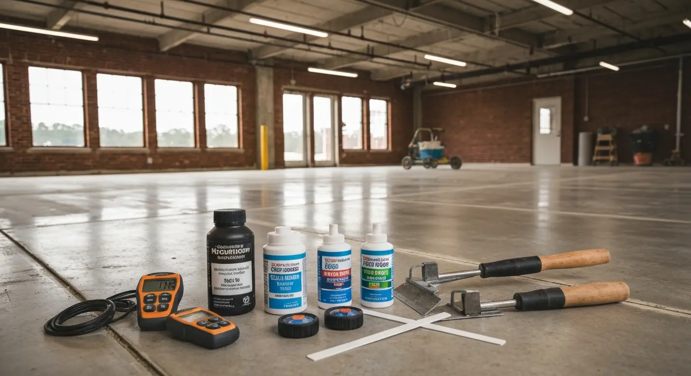 Floor preparation supplies