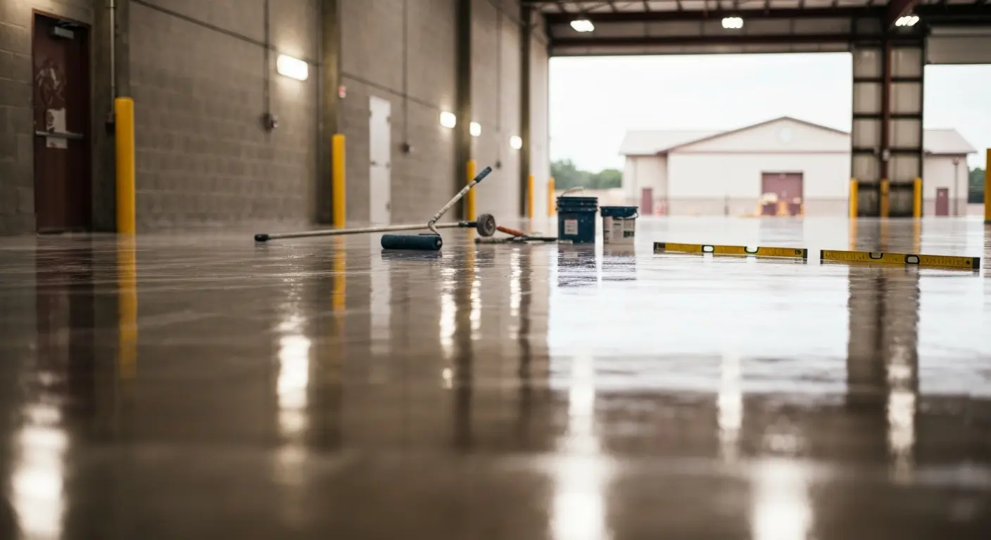 Polyaspartic coating application