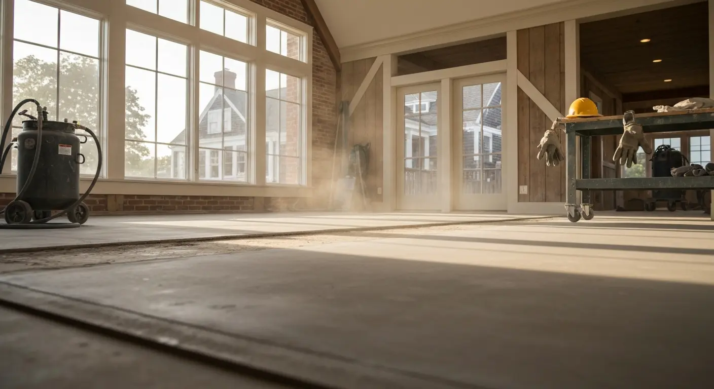 Shot blasting operator safety training