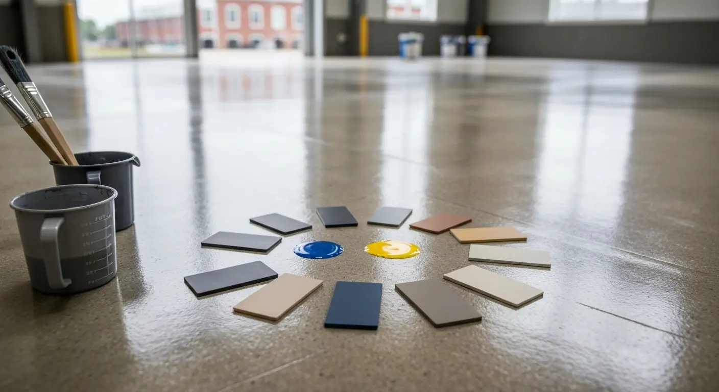 Epoxy pigments and color options