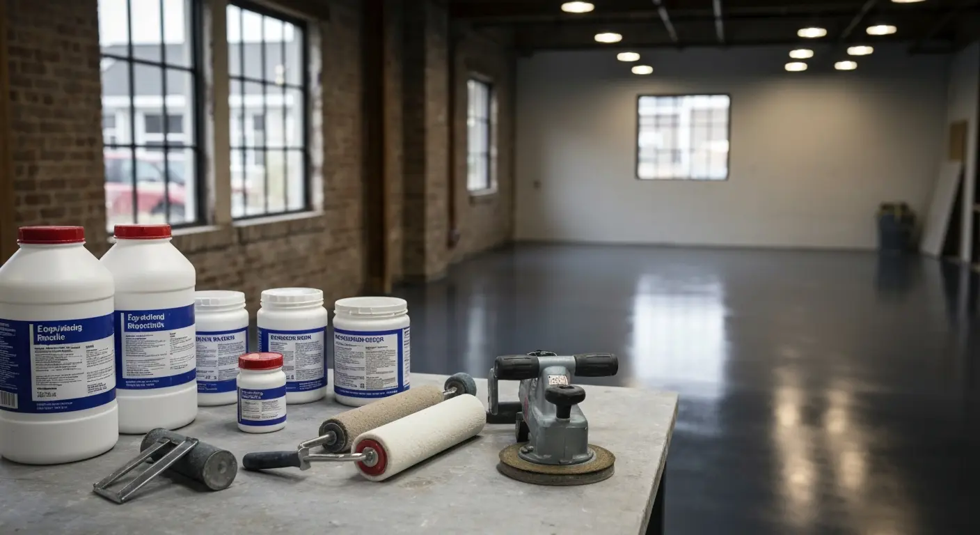 Epoxy flooring supplies South Shore