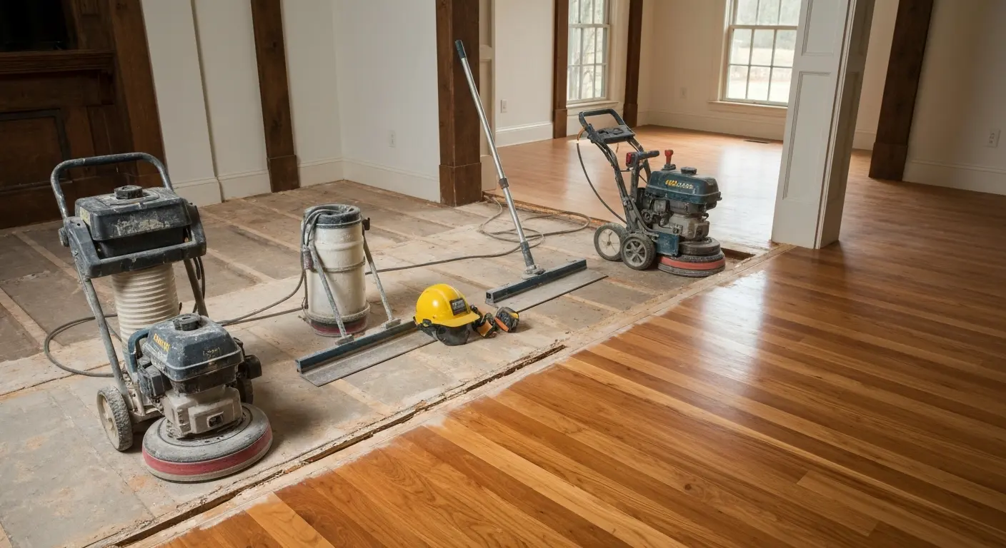 Floor prep tools and equipment