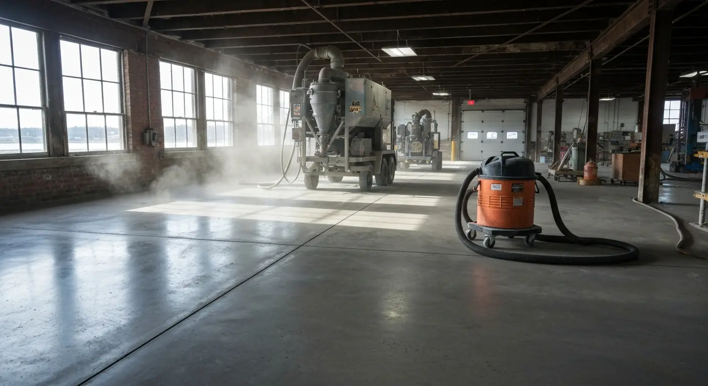 Shot blasting equipment rental