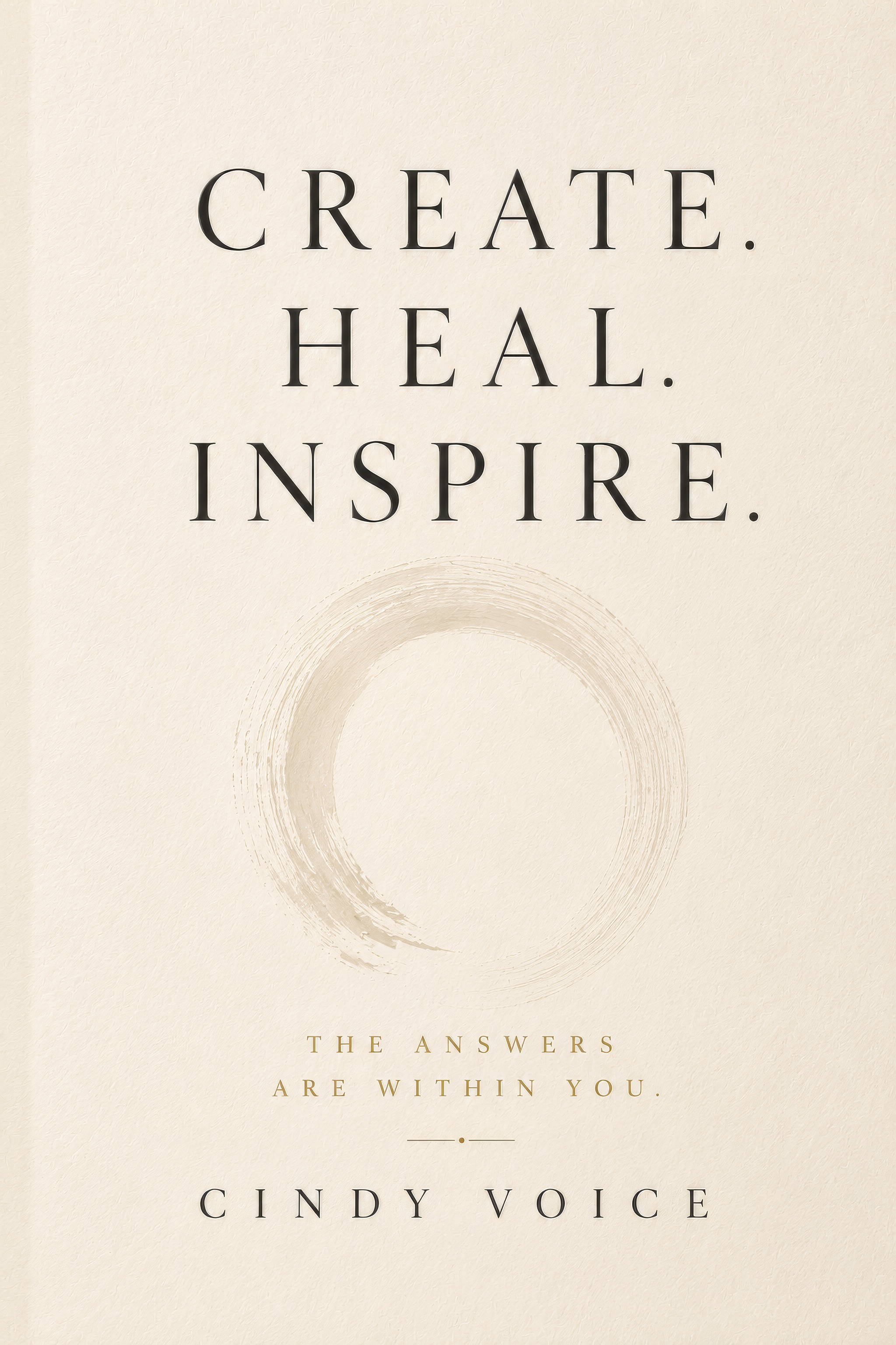 Create Heal Inspire book cover