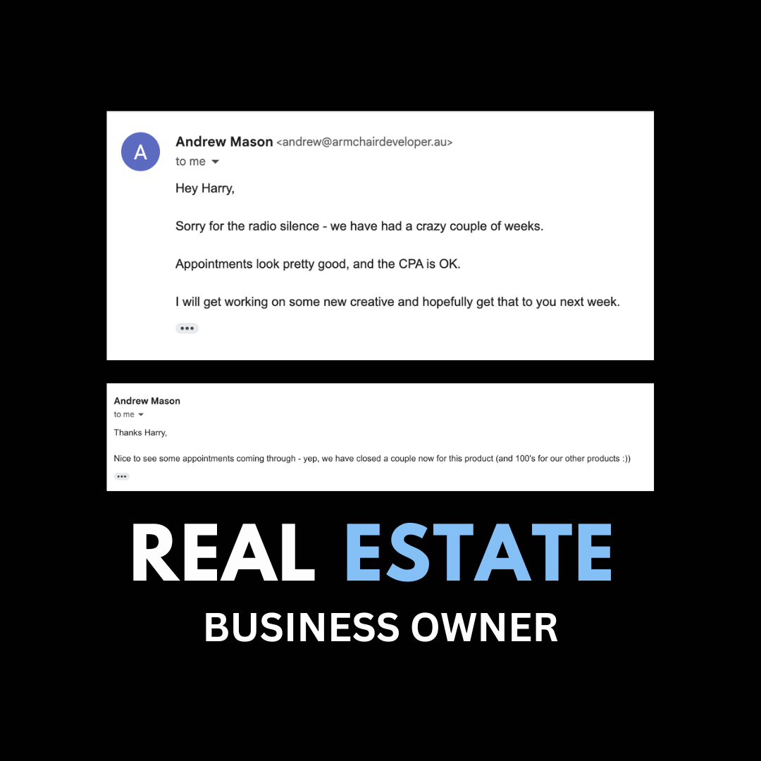 Testimonial from Andrew Mason — Real Estate