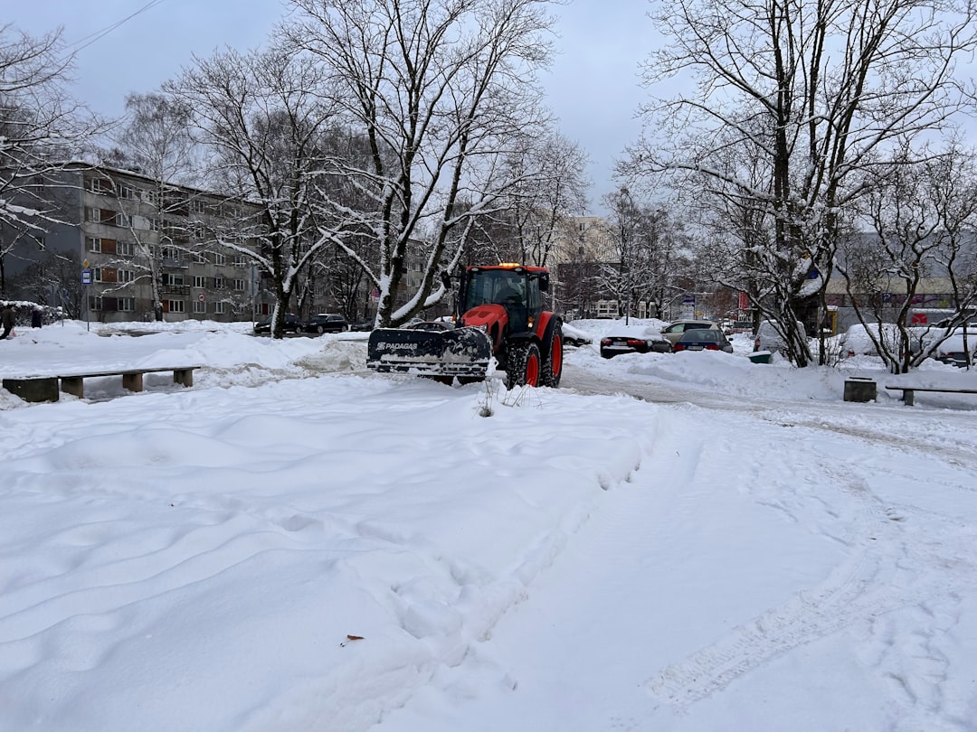 Red Oak Roofwork trailer at Georgetown, TX home for expert roofing inspection service