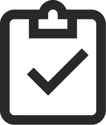 Plan and prep icon showing customized roofing plans created by professional roofing experts for home roofing solutions