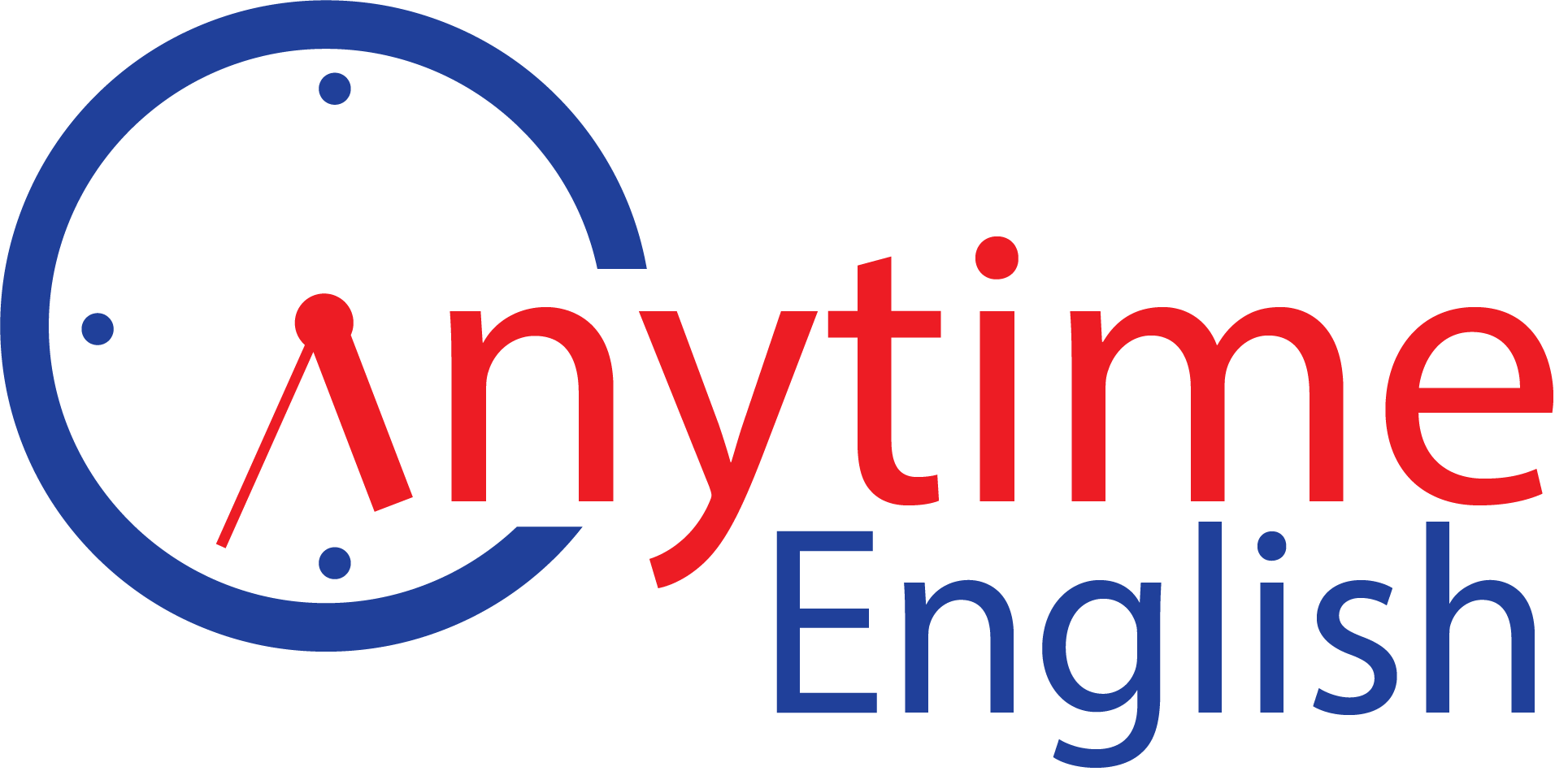 Anytime English logo