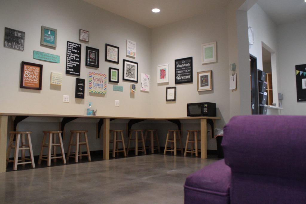 lounge / parent seating area