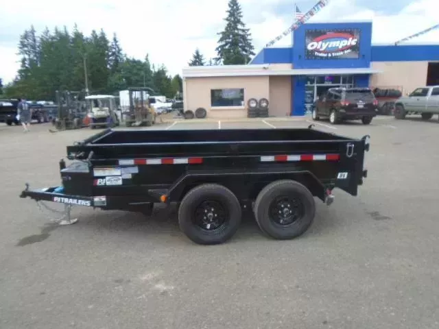 5 foot by 10 foot dump trailer rental at Seattle Trailer Rentals in Seattle, WA