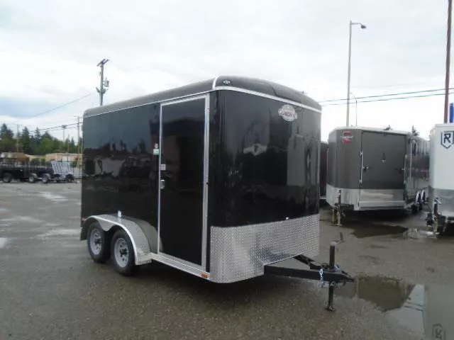 7 foot by 12 foot enclosed cargo trailer rental in Seattle, WA