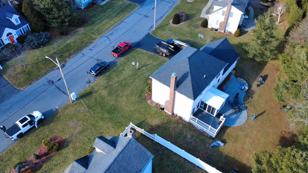 Roof repair project by PowerSol Solutions