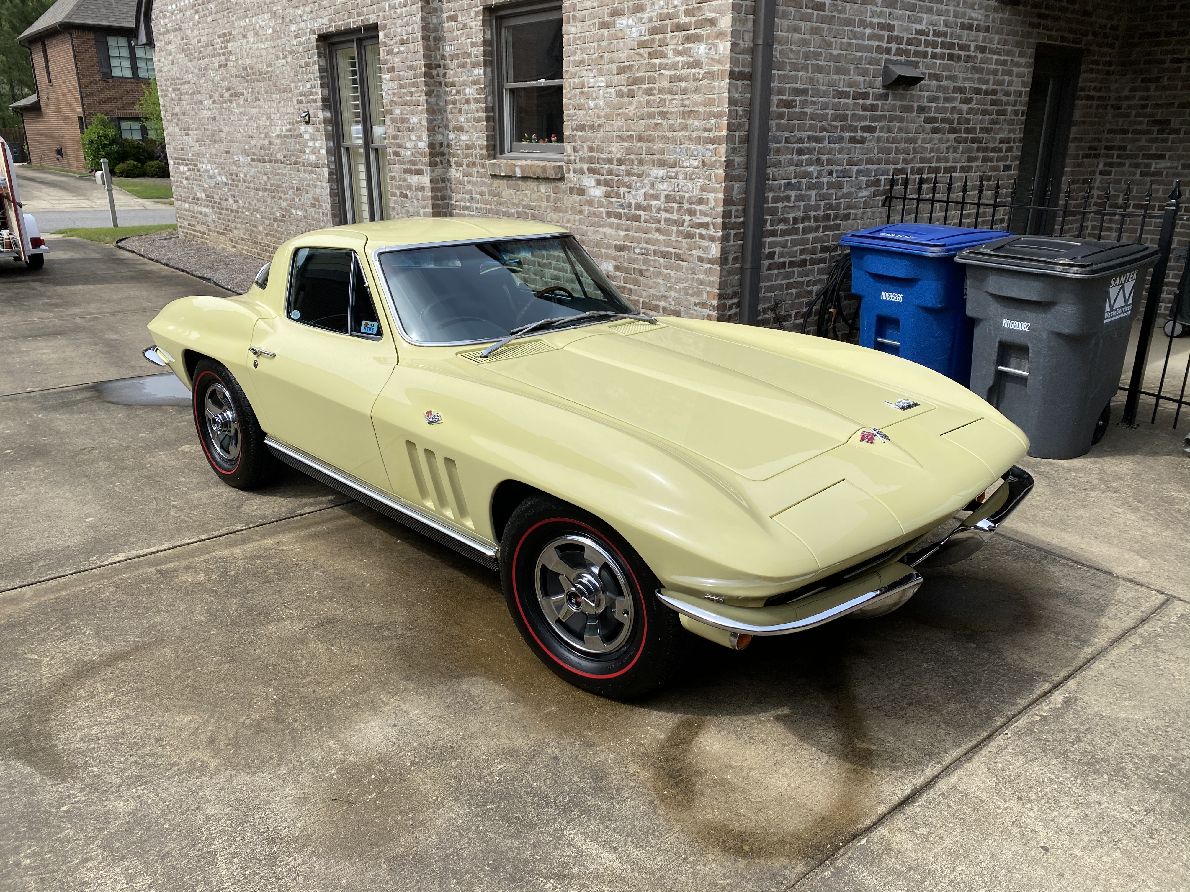 Detailed Old Corvette