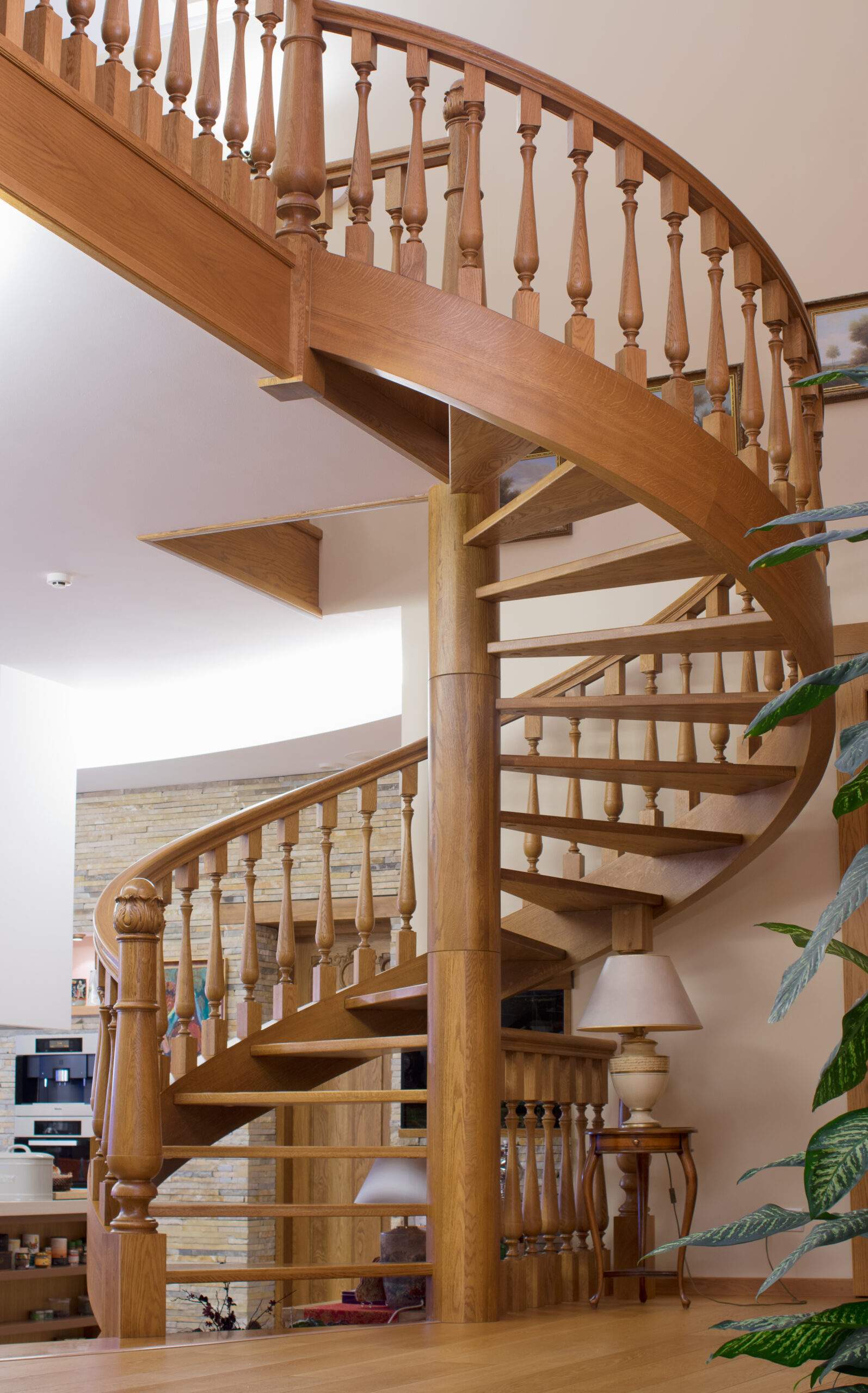A beautifull spiral staircase