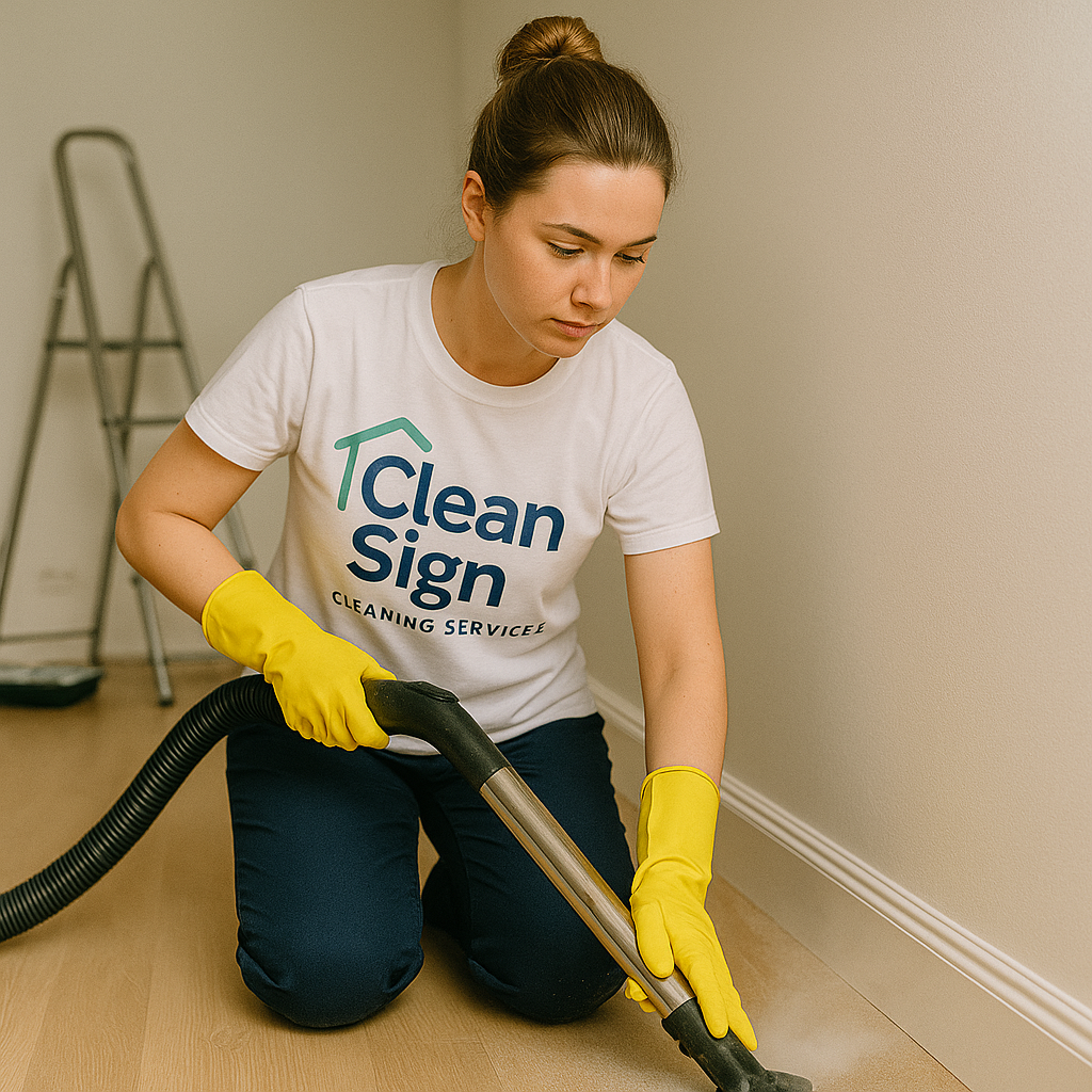 deep cleaned bathroom