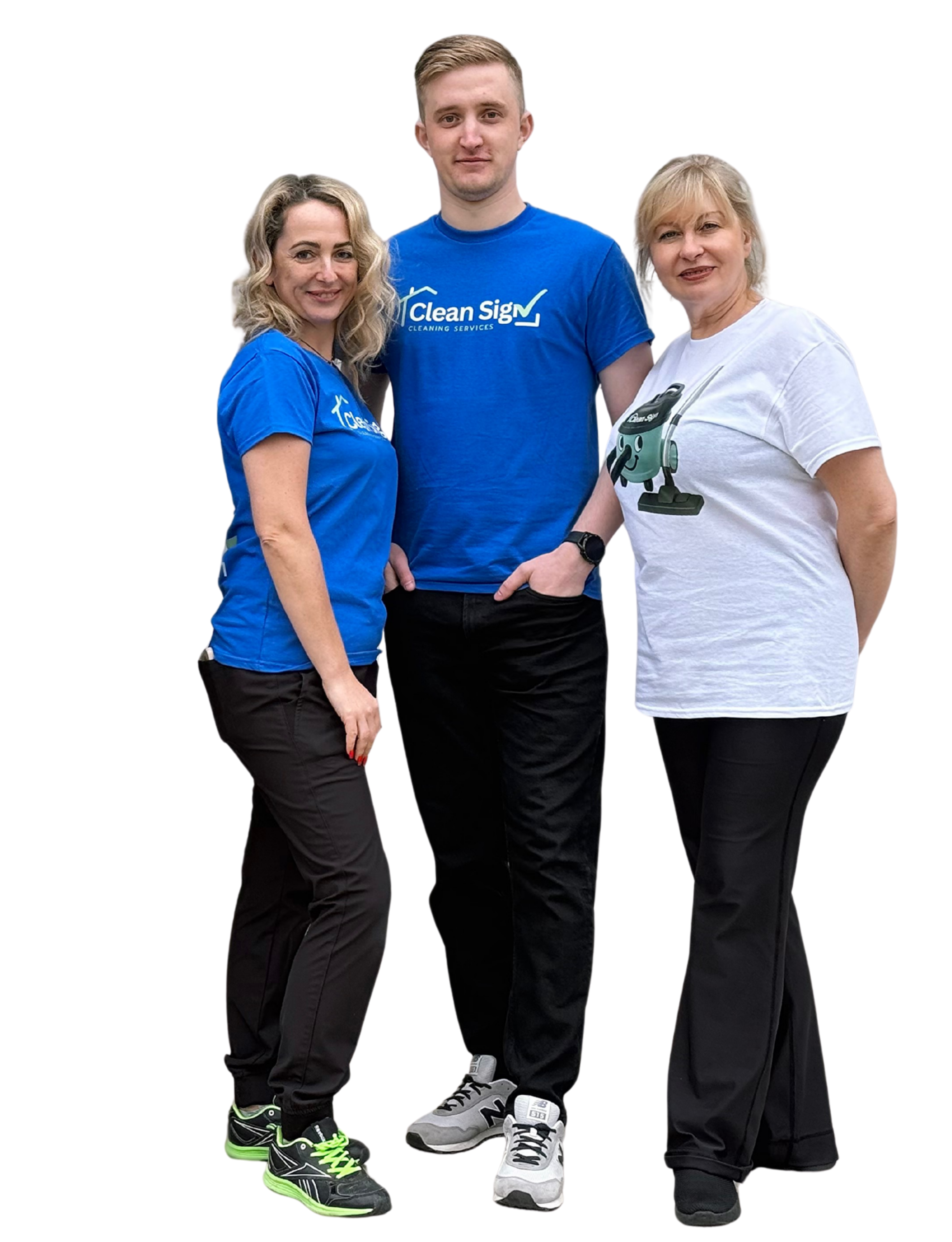 Clean Sign Cleaning Services team of cleaners