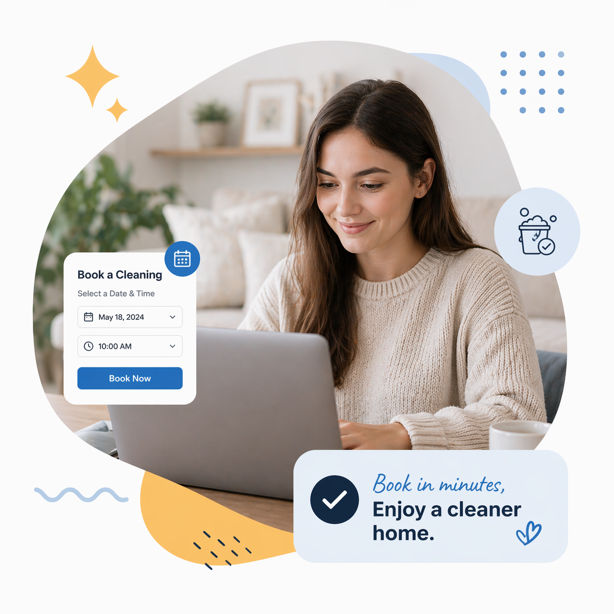 Why choose HeyMaid Edmonton — easy online booking