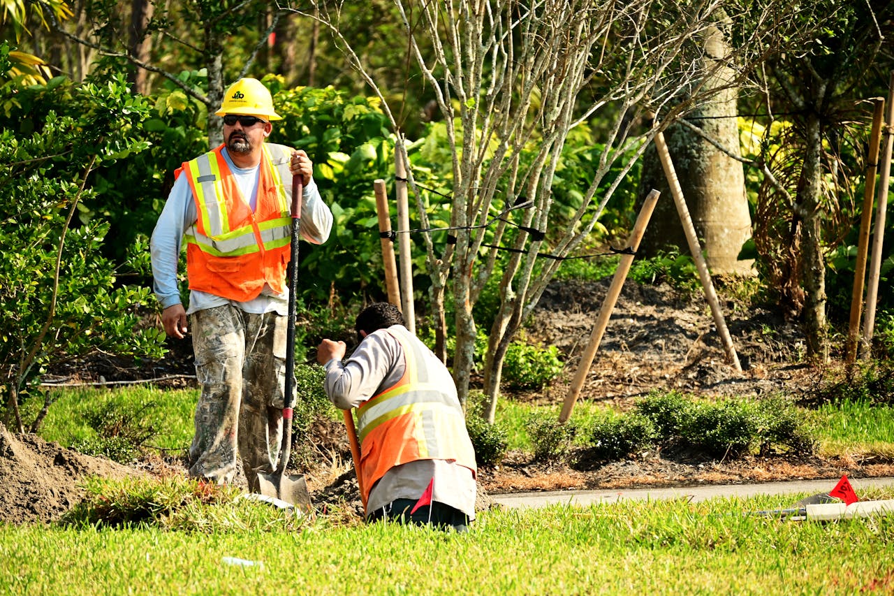 Monarch team on a residential job site